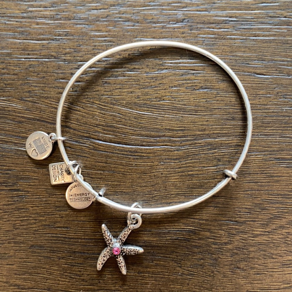 Pink Starfish Alex and Ani Bracelet